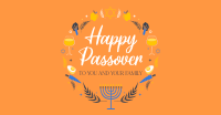 Passover Wreath Facebook Ad Design