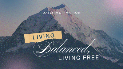 Living Balanced & Free Facebook Event Cover Image Preview