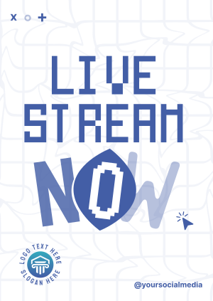 Live Stream Waves Poster Image Preview