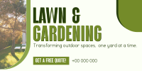 Convenient Lawn Care Services Twitter post Image Preview