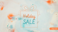 Holiday Sale Orange Facebook event cover Image Preview