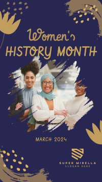 Women History Month Facebook Story Image Preview