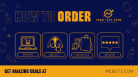 Simple Ordering Guide Animation Design