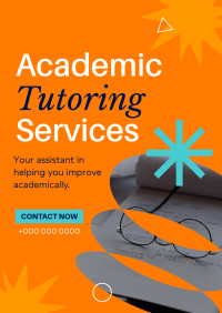 Academic Tutoring Service Poster Image Preview