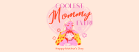 Coolest Mommy Ever Greeting Facebook cover Image Preview