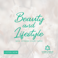 Beauty and Lifestyle Podcast Instagram post Image Preview