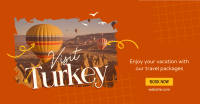 Turkey Travel Facebook Ad Design