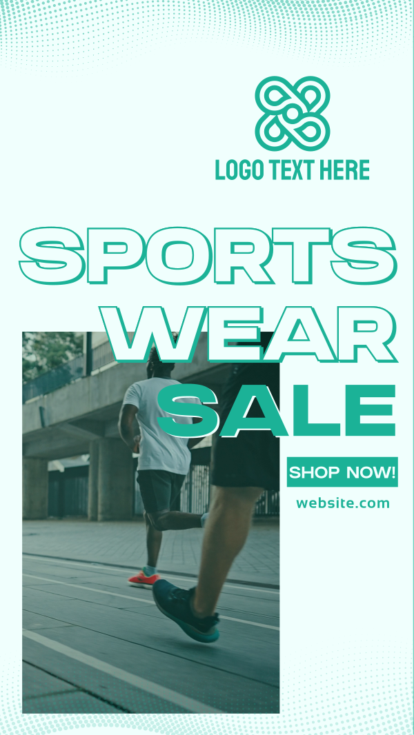 Sportswear Sale Instagram Story Design