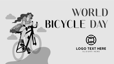 Lets Ride this World Bicycle Day Facebook event cover Image Preview