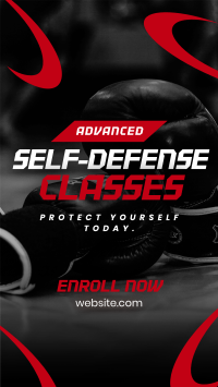 Advanced Self-defense Training Instagram Reel Preview