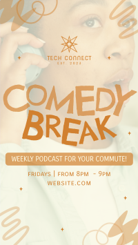 Comedy Break Podcast Instagram story Image Preview