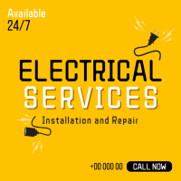 Electrical Service Linkedin Post Image Preview