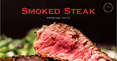 Smoked Steak Facebook ad Image Preview