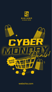 Cyber Monday Deals Instagram Reel Image Preview