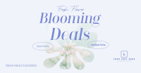 Fresh Flower Deals Facebook Ad Design