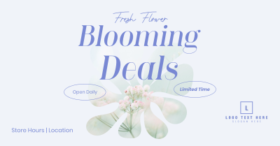 Fresh Flower Deals Facebook ad Image Preview