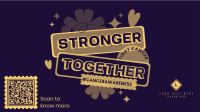 We're Stronger than Cancer Facebook Event Cover Design