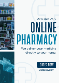 Online Pharmacy Business Flyer Image Preview
