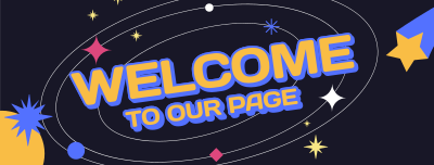 Galaxy Generic Welcome Facebook cover Image Preview