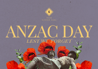 Anzac Day Collage Postcard Image Preview