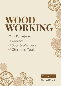 Woodworking Poster Image Preview