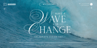 Wave Change Ocean Day Twitter post Image Preview
