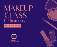 Beginner Makeup Class Facebook post Image Preview