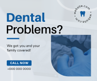 Dental Care for Your Family Facebook Post Design