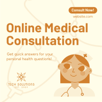 Online Medical Consultation Linkedin Post Image Preview