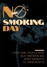 Sleek Non Smoking Day Flyer Image Preview