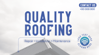 Quality Roofing YouTube Video Image Preview