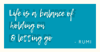 Life Balance Quote Facebook ad Image Preview