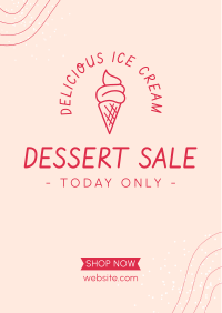 Ice Cream Bar Flyer Design