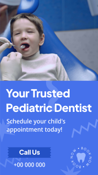 Pediatric Dentistry Specialists Instagram Reel Design