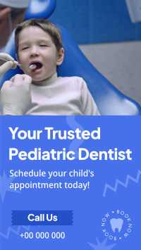 Pediatric Dentistry Specialists Instagram Reel Image Preview