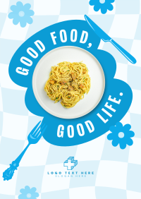 Retro Pop Food Quotes Poster Preview