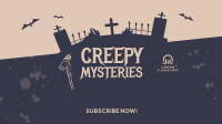 Creepy Mysteries  YouTube Banner Image Preview