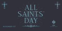 Solemn Saints' Day Twitter Post Image Preview