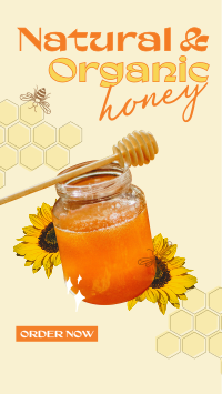 Delicious Organic Pure Honey Instagram reel Image Preview