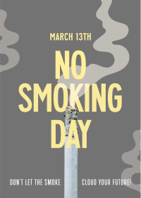 Non Smoking Day Flyer Preview