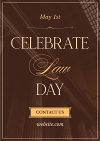 Celebrate Law Day Flyer Image Preview