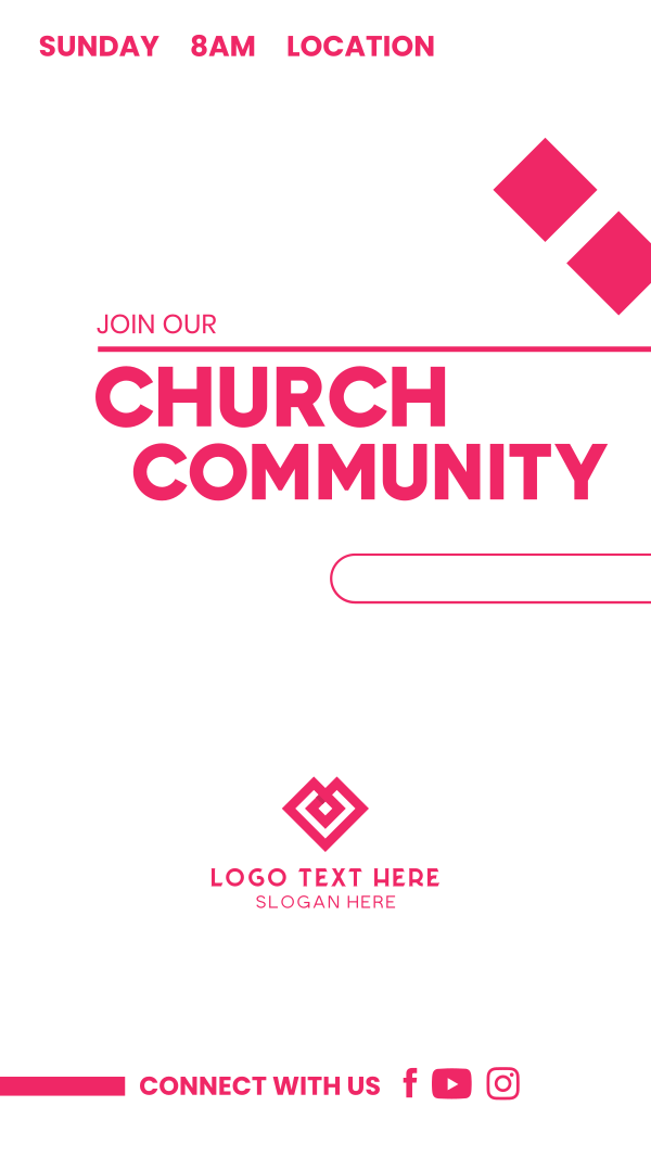 Church Community Instagram Story Design Image Preview