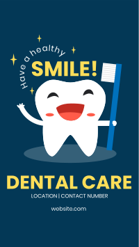 Dental Care Facebook Story Image Preview