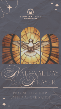 Elegant Day of Prayer Facebook story Image Preview