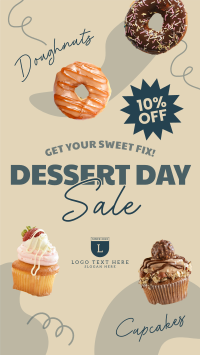 Dessert Day Sale Instagram Reel Design