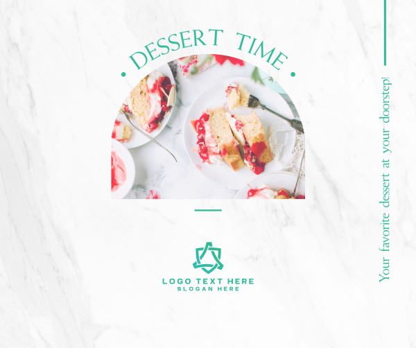 Dessert Time Delivery Facebook Post Design Image Preview