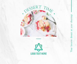 Dessert Time Delivery Facebook post