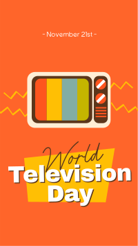 World Television Day Facebook story Image Preview