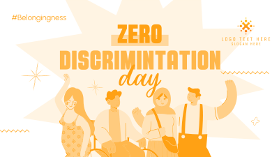 Zero Discrimination Day Facebook event cover Image Preview