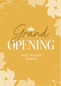 Crown Grand Opening Flyer Image Preview